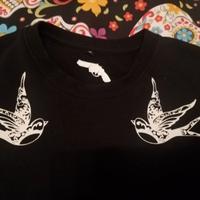 Felpa Pistol boutique old school rondini tattoo M