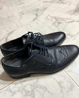 Scarpe basse uomo eleganti blu