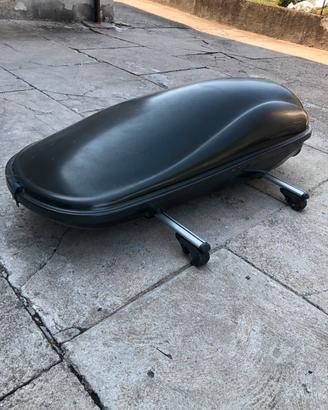 Baule auto completo di barre