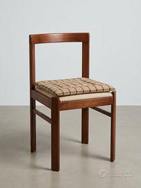 SET DI N.6 SEDIE LEGNO+METALLO