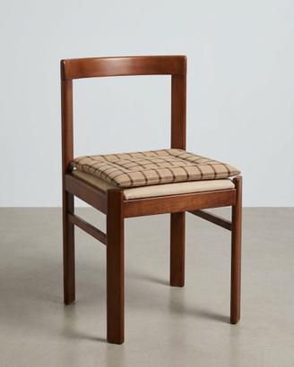 SET DI N.6 SEDIE LEGNO+METALLO