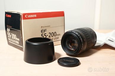 Canon USM II EF 55-200mm f/4.5-5.6 Obiettivo