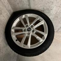 cerchi Audi r17 originali gommati