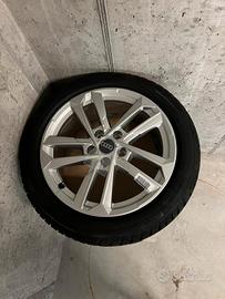 cerchi Audi r17 originali gommati