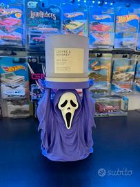 Ghostface porta candela per Halloween. 