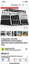 Trasportino x cani