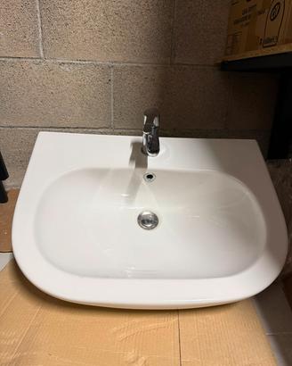 Lavabo Azzurra Pratica + rubinetto Frattini NET