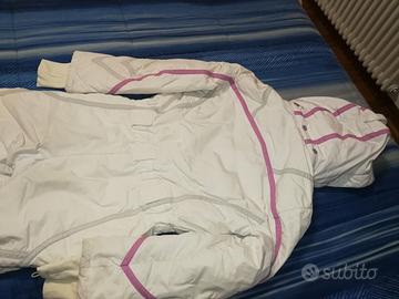 Tuta intera sci bianca taglia 38 Cacao She Rider