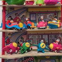 veicoli con personaggi disney e garage