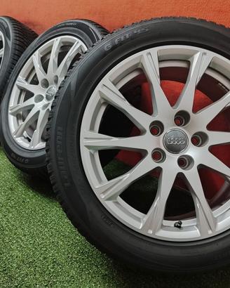 Cerchi Audi A4 TT Gomme 85% 4 Stagioni 225 50 17