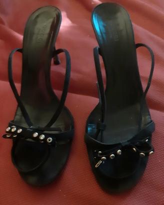 Sandali Gucci donna neri misura 38.5 38 e 1/2