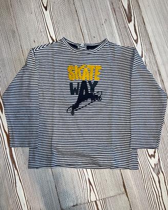 Lotto T-shirt manica lunga bambino tg.98 cm