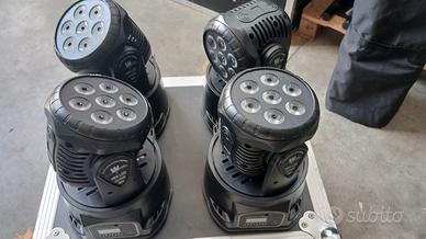 testa mobile wash 7x10w