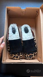 Pantofole/Sabot in cavallino fantasia animalier