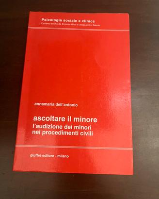 Libro "Ascoltare il minore" Annamaria Dell'Antonio