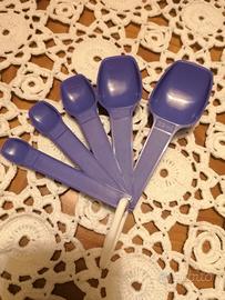 Set 5 cucchiai misurini Tupperware, NUOVO