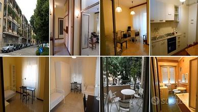 Camere in appartamento di fronte al politecnico