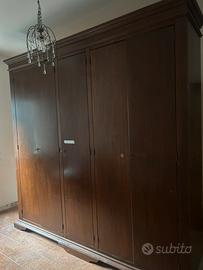 Armadio Arte povera in noce