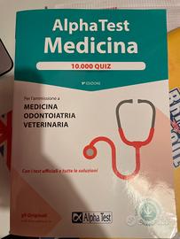 Alpha test medicina 10.000 quiz( 9ª edizione)