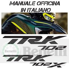 Manuale Officina Italiano Benelli TRK 702 e 702 X