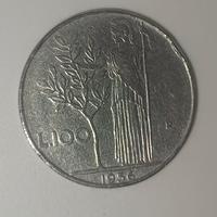 100 lire 1956