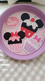 Vassoio Disney con cupcake 