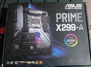 Scheda madre socket 2066 con Intel i7-7820x