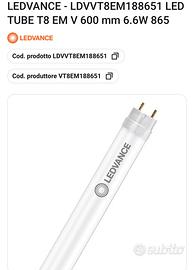 Confezione da 10 tubi led ledvance T8 EM V 600
