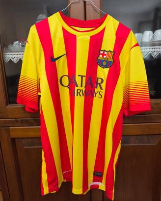 MAGLIA DA TRASFERTA INIESTA BARCELLONA 2013/14