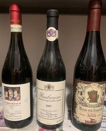 Lotto grandi vini d'annata da collezione