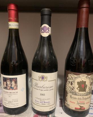 Lotto grandi vini d'annata da collezione