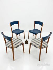 4 sedie caligaris vintage 