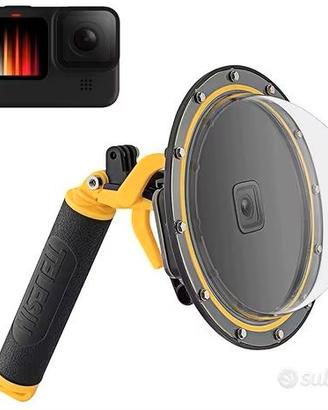 TELESIN Dome Port per GoPro Hero 12/11/10/9