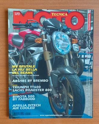 mv brutale bimota 500 triumph tt600 2002