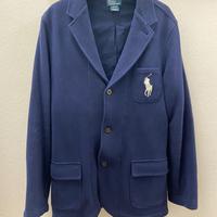 Giacca giubbotto polo blu taglia 18-20 anni 48 IT