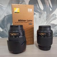 2 obiettivi Nikon afs 