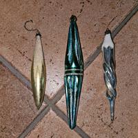 Palle di Natale in vetro soffiato anni 60