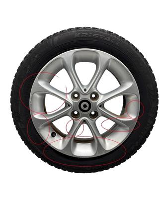 CERCHIO IN LEGA SMART FORTWO C453 2014-2020 A45340
