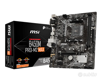 Scheda Madre B450M Pro M2 MAX NON TESTATA
