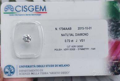 diamante naturale certificato