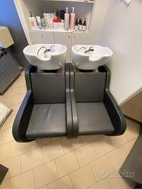 Lavatesta per parrucchieri professionale