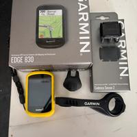 Garmin edge 830 con sensori candenza e velocità