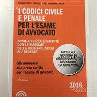 Codici civile+Penale massime giurisprudenza