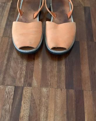 Sandali  MINORCHINE Taglia 38, colore arancione