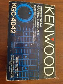 Kenwood KGC-4042 Equalizzatore grafico