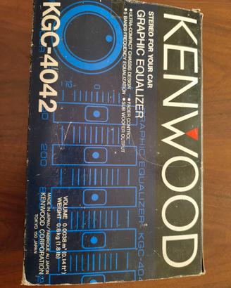 Kenwood KGC-4042 Equalizzatore grafico