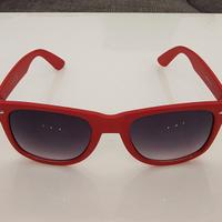 Occhiali da sole rossi lente sfumata DZ2039 unisex