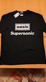 Tshirt Oasis Supersonic taglia M nuova cartellino
