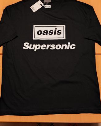 Tshirt Oasis Supersonic taglia M nuova cartellino