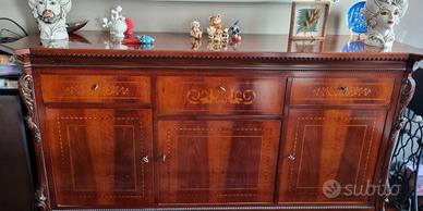 credenza in legno massello